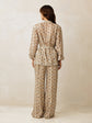 Chiara hemp organza blazer